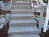 Exposed Aggregate Steps